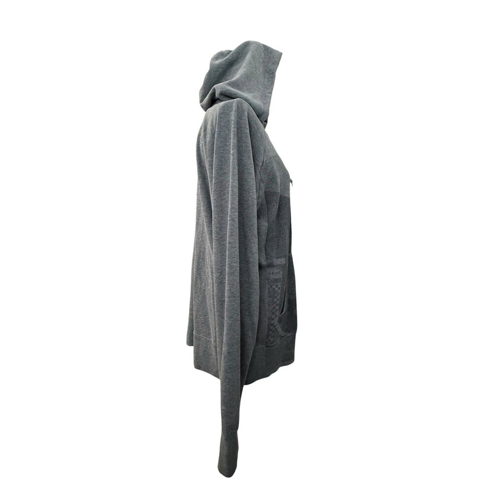 OBEY Y2K Andre Face Graphic Gray Full Zip Hoodie Sweatshirt XL Streetwear - Picture 4 of 9